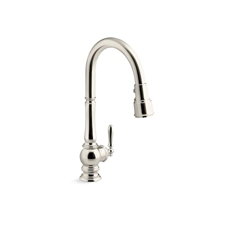 Kohler 0 in Mount, 1 Hole Kitchen Faucet 29709-SN